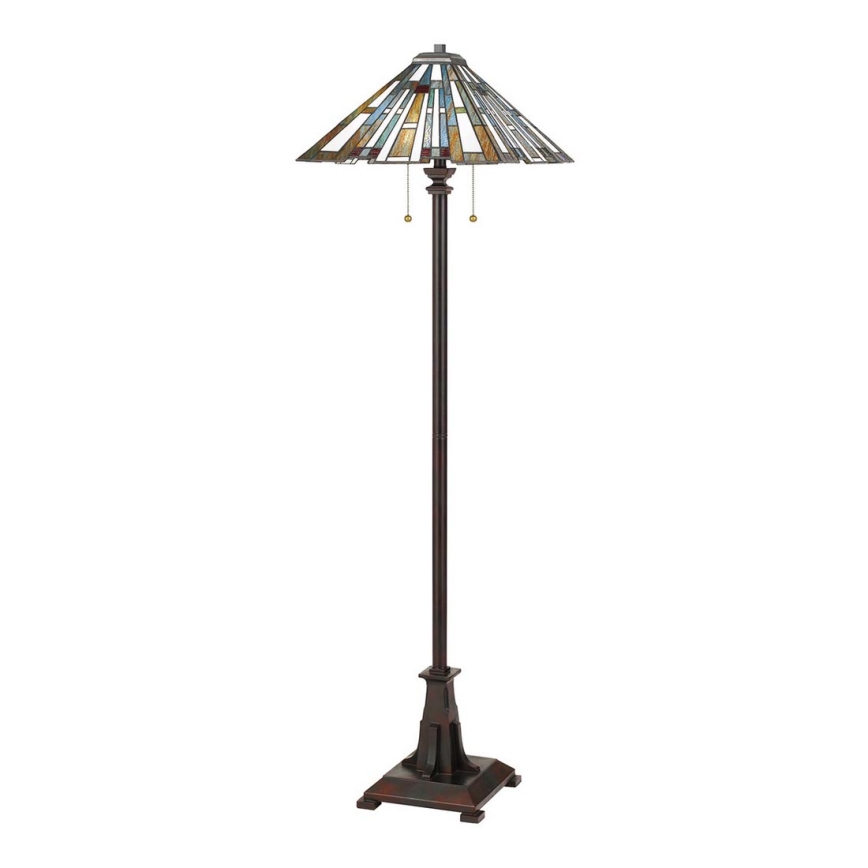Quoizel - Stehlampe MAYBECK 2xE27/60W/230V