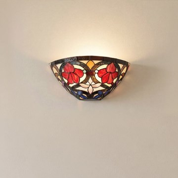 Quoizel - Tiffany-Wandleuchte LARISSA 2xE14/40W/230V