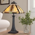 Quoizel - Tischlampe Tiffany NAVAJO 2xE27/60W/230V