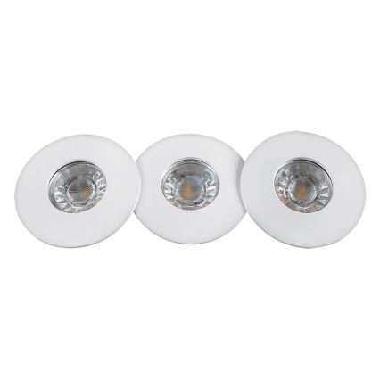 Rabalux - SET 3xLED Bad-Deckenleuchte 3xLED/4W/230V