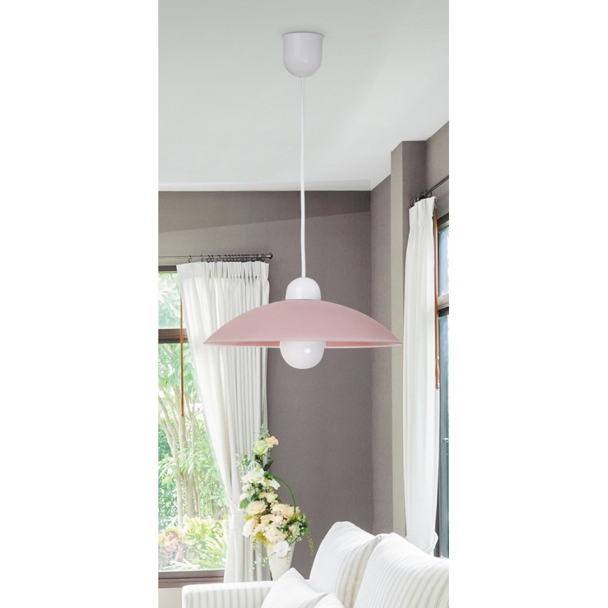 Rabalux - Kronleuchter 1xE27/60W/230V rosa