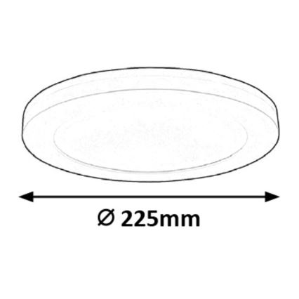 Rabalux - LED-Panel LED/18W/230V 23 cm