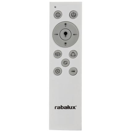 Rabalux - dimmbare LED-Deckenleuchte mit Fernbedienung RGB LED/32W/230V Ø 40 cm