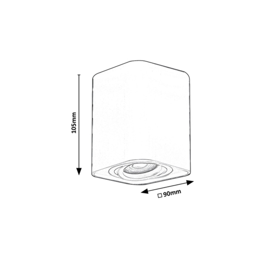 Rabalux - Spotlight 1xGU10/42W/230V weiß