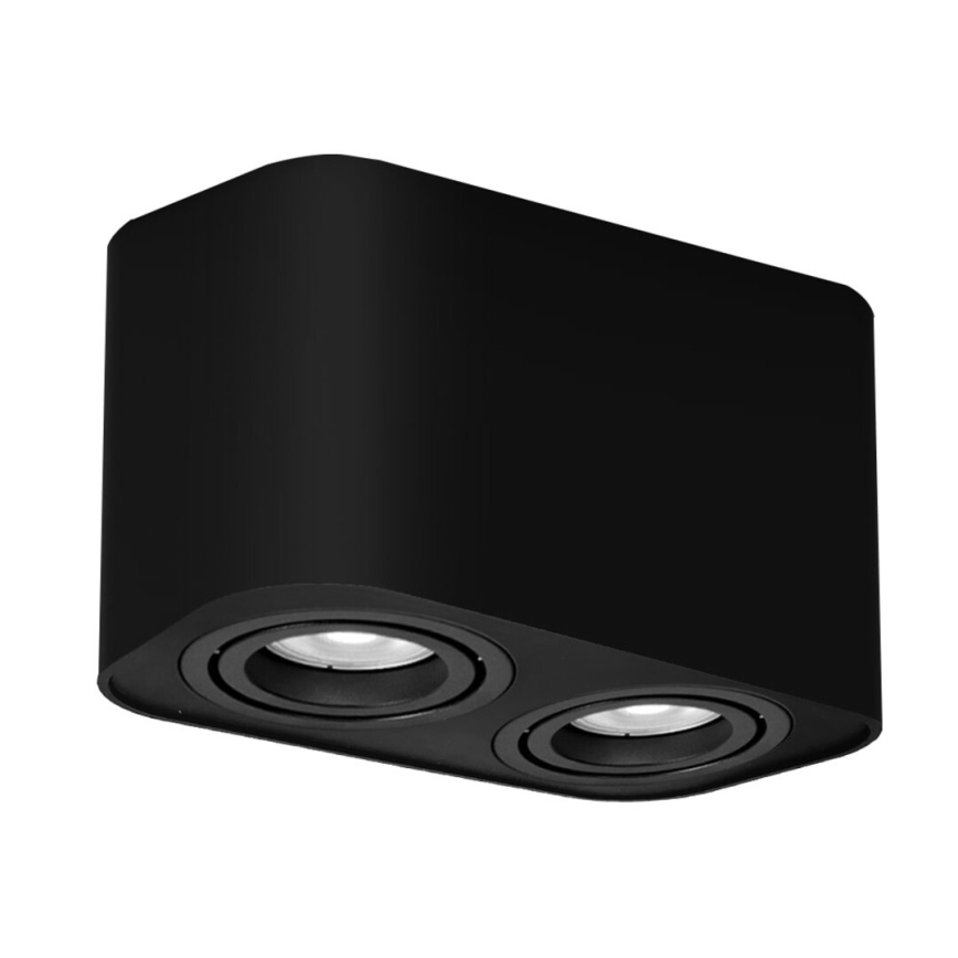 Rabalux - Spotlight 2xGU10/42W/230V schwarz