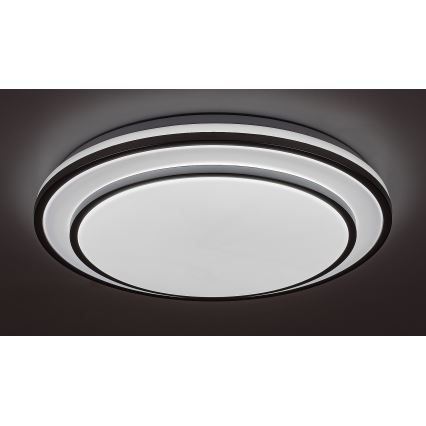 Rabalux - LED dimmbare Deckenleuchte LED/40W/230V 3000-6500K silber + Fernbedienung