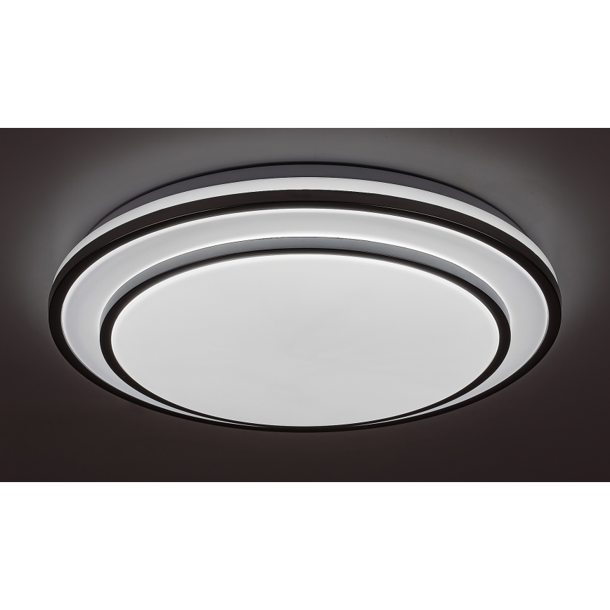 Rabalux - LED dimmbare Deckenleuchte LED/40W/230V 3000-6500K silber + Fernbedienung