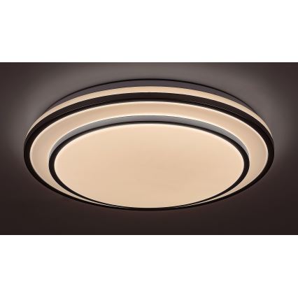 Rabalux - LED dimmbare Deckenleuchte LED/40W/230V 3000-6500K silber + Fernbedienung