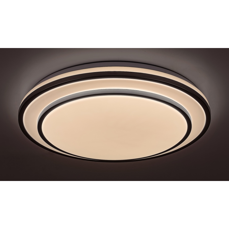 Rabalux - LED dimmbare Deckenleuchte LED/40W/230V 3000-6500K silber + Fernbedienung