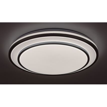 Rabalux - LED dimmbare Deckenleuchte LED/40W/230V 3000-6500K silber + Fernbedienung