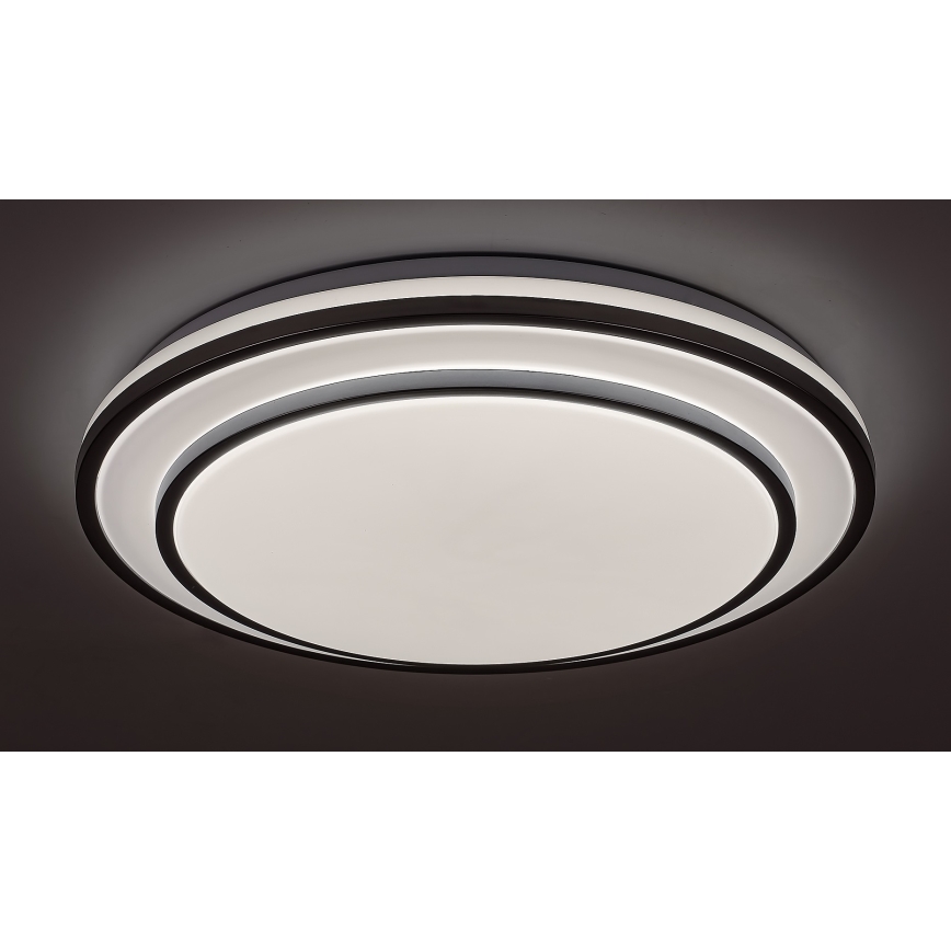 Rabalux - LED dimmbare Deckenleuchte LED/40W/230V 3000-6500K silber + Fernbedienung