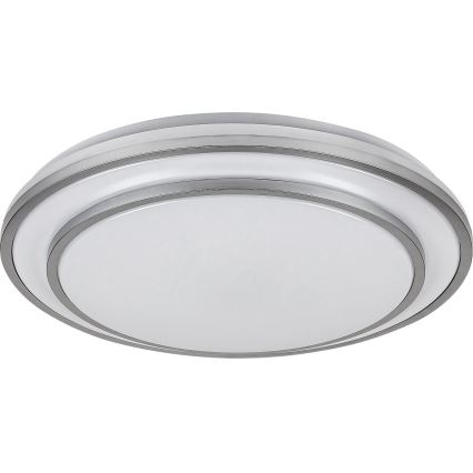 Rabalux - LED dimmbare Deckenleuchte LED/40W/230V 3000-6500K silber + Fernbedienung