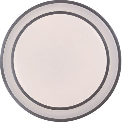 Rabalux - LED dimmbare Deckenleuchte LED/40W/230V 3000-6500K silber + Fernbedienung