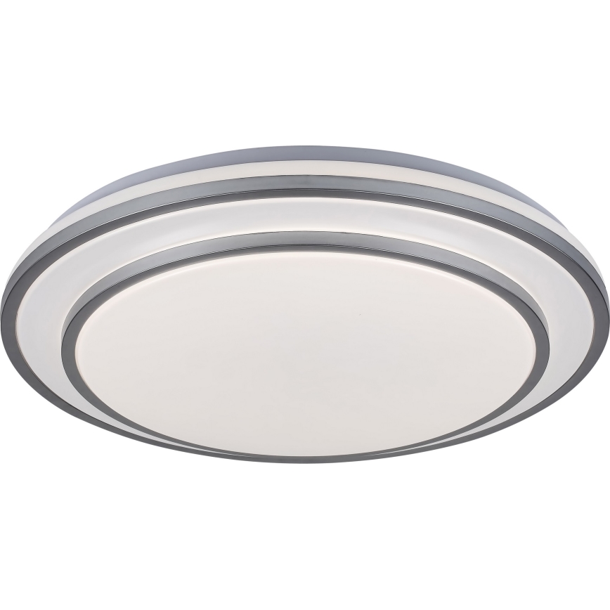 Rabalux - LED dimmbare Deckenleuchte LED/40W/230V 3000-6500K silber + Fernbedienung