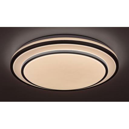 Rabalux - LED dimmbare Deckenleuchte LED/40W/230V 3000-6500K silber + Fernbedienung