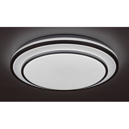 Rabalux - LED dimmbare Deckenleuchte LED/40W/230V 3000-6500K silber + Fernbedienung