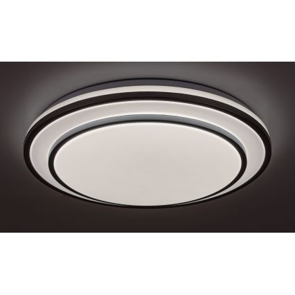 Rabalux - LED dimmbare Deckenleuchte LED/40W/230V 3000-6500K silber + Fernbedienung