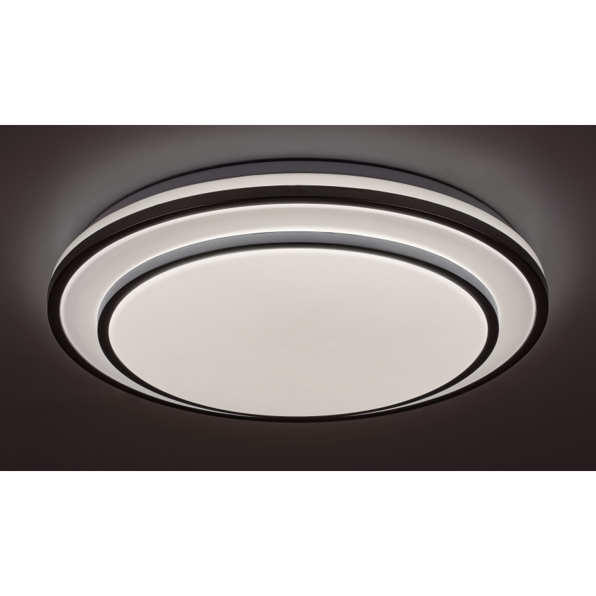 Rabalux - LED dimmbare Deckenleuchte LED/40W/230V 3000-6500K silber + Fernbedienung