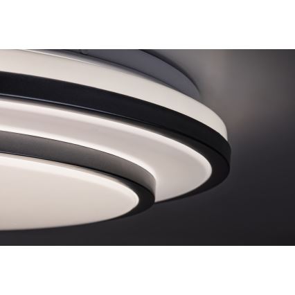 Rabalux - LED dimmbare Deckenleuchte LED/40W/230V 3000-6500K silber + Fernbedienung