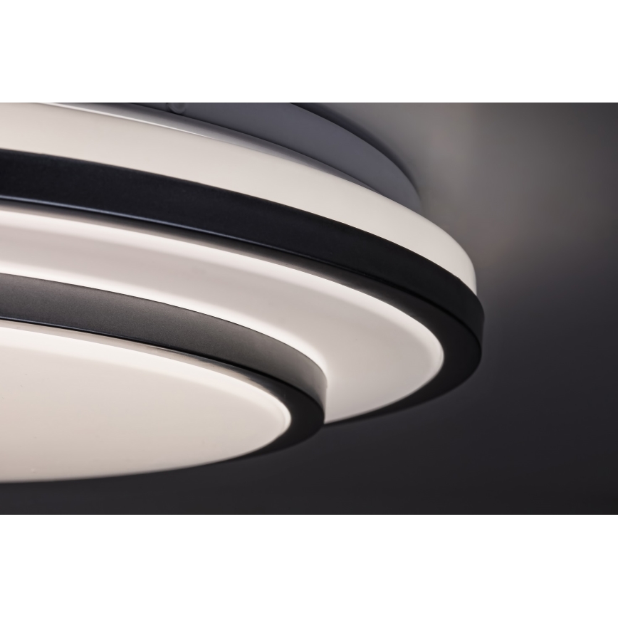 Rabalux - LED dimmbare Deckenleuchte LED/40W/230V 3000-6500K silber + Fernbedienung