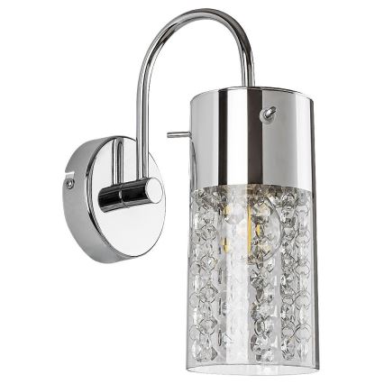 Rabalux - Badezimmer-Wandleuchte 1xE14/40W/230V IP44 glänzendes Chrom