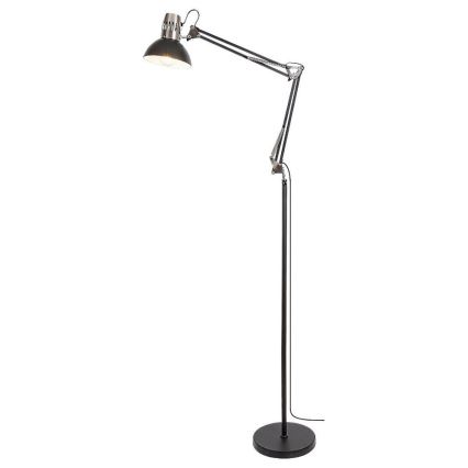 Rabalux - Stehlampe 1xE27/40W/230V schwarz/glänzender Chrom
