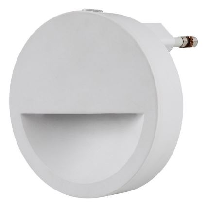 Rabalux - LED-Nachtleuchte mit Dämmerungssensor LED/0,5W/230V 3000K d 65 mm