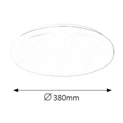 Rabalux - LED Deckenleuchte 1xLED/32W/230V