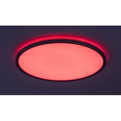 Rabalux - LED RGB dimmbare Deckenleuchte LED/22W/230V Wi-Fi Tuya + Fernbedienung Ø 41,5 cm
