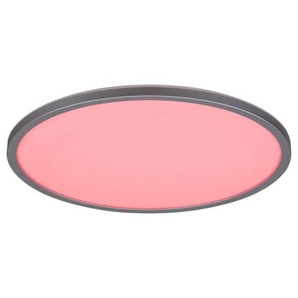 Rabalux - LED RGB dimmbare Deckenleuchte LED/22W/230V Wi-Fi Tuya + Fernbedienung Ø 41,5 cm