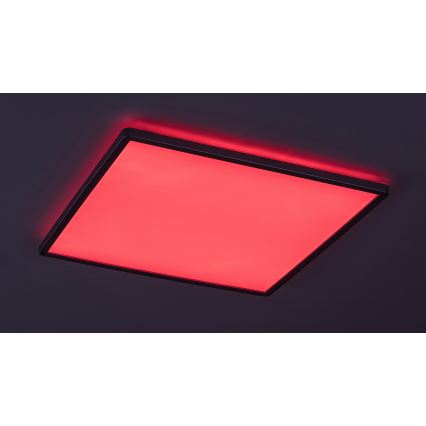 Rabalux - LED RGB dimmbare Deckenleuchte LED/22W/230V Wi-Fi Tuya + Fernbedienung 42x42 cm