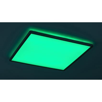 Rabalux - LED RGB dimmbare Deckenleuchte LED/22W/230V Wi-Fi Tuya + Fernbedienung 42x42 cm