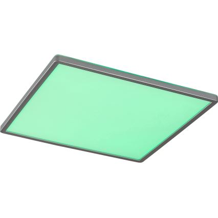 Rabalux - LED RGB dimmbare Deckenleuchte LED/22W/230V Wi-Fi Tuya + Fernbedienung 42x42 cm