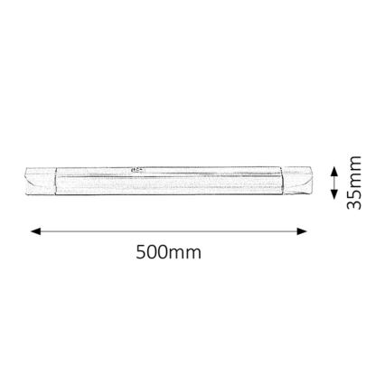 Rabalux - Küchenunterbauleuchte 1xG13/15W/230V 50 cm
