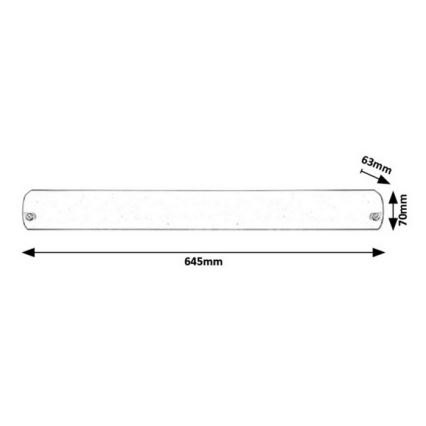 Rabalux - LED Küchenleuchte LED/14,5W/230V