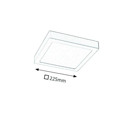 Rabalux - LED Deckenleuchte LED/18W/230V