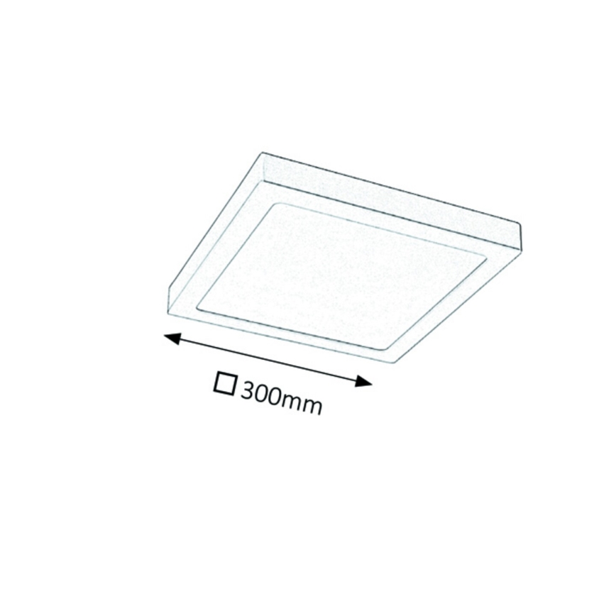 Rabalux - LED Deckenleuchte LED/24W/230V
