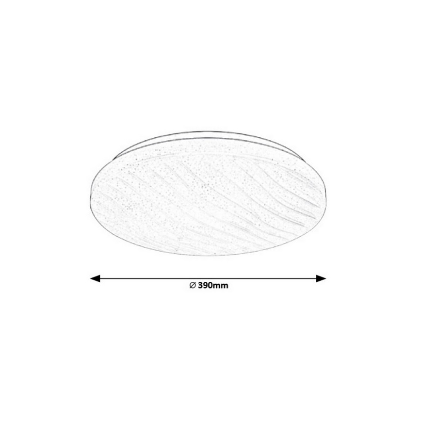 Rabalux - LED Dimmbare Deckenleuchte LED/24W/230V