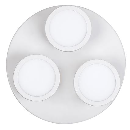 Rabalux 2714 - LED Deckenkronleuchter ELSA 3xLED/6W/230V weiß