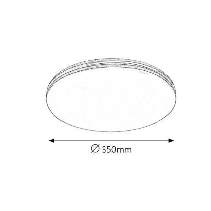 Rabalux - LED-Deckenleuchte 1x LED/18 W/230 V Ø 35 cm