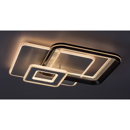 Rabalux - LED-dimmbare aufgesetzte Deckenleuchte 48W/230V 3000K/4000K/6000K + inkl. Fernbedienung 49,5x49,5 cm