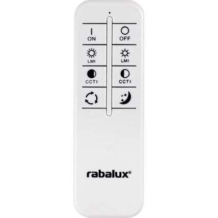 Rabalux - LED-dimmbare aufgesetzte Deckenleuchte 48W/230V 3000K/4000K/6000K + inkl. Fernbedienung 49,5x49,5 cm