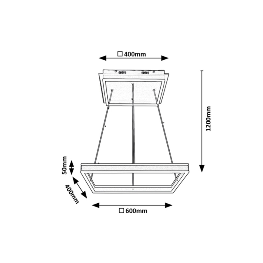 Rabalux - LED Hängeleuchte LED/60W/230V
