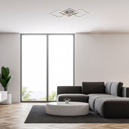 Rabalux - LED Decken-Kronleuchter LED/43W/230V chrom glänzend