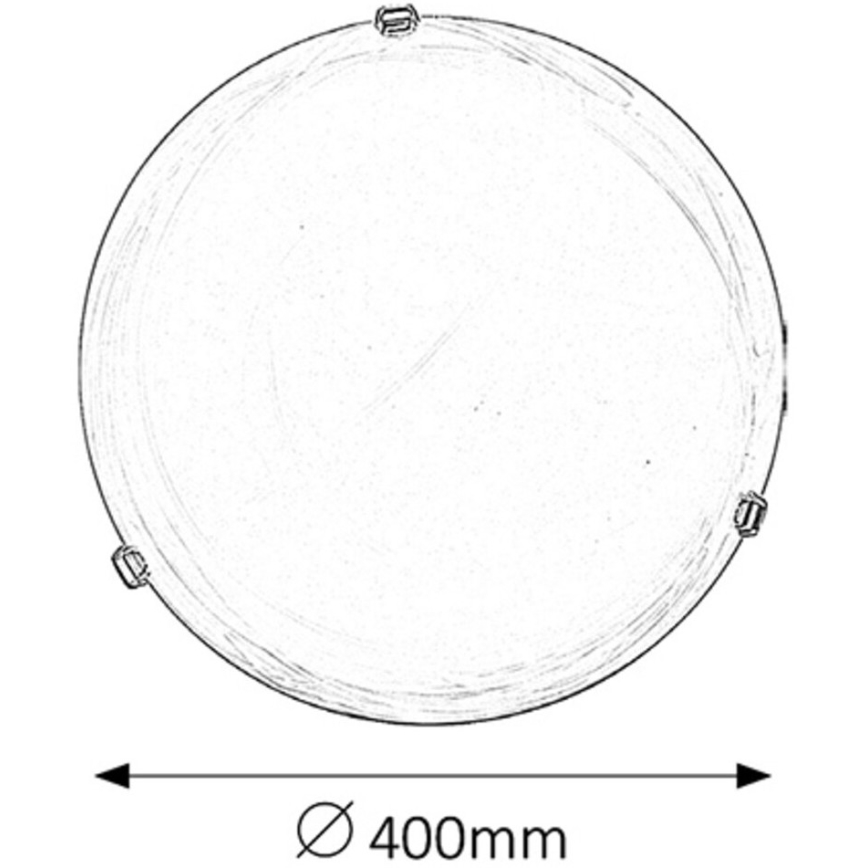 Rabalux - Deckenleuchte 2xE27/60W/230V Alabasterglas