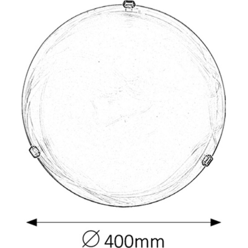 Rabalux - Deckenleuchte 2xE27/60W/230V Alabasterglas