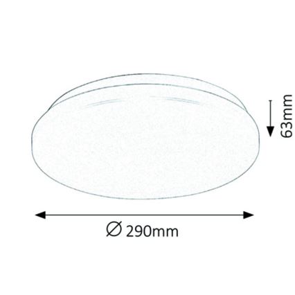 Rabalux - LED Deckenleuchte LED/20W/230V