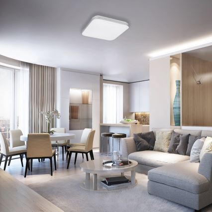 Rabalux - LED-Deckenleuchte, 36 W, 230 V, eckig, 53 x 53 cm