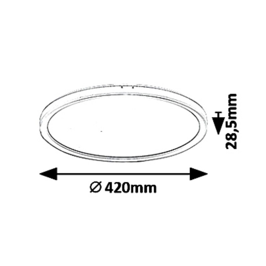 Rabalux - LED dimmbare Deckenleuchte LED/22W/230V Ø 42 cm