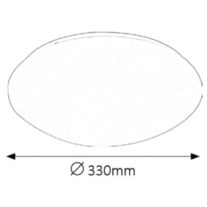 Rabalux - LED Deckenleuchte LED/18W/230V